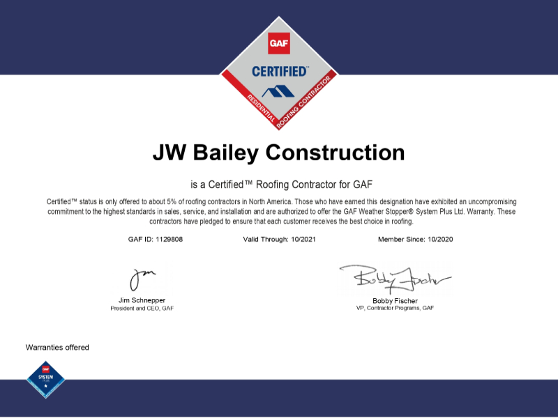 certified contractor indiana