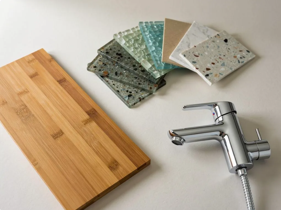 Bathroom renovation materials