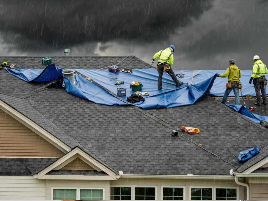 Emergency roof repair